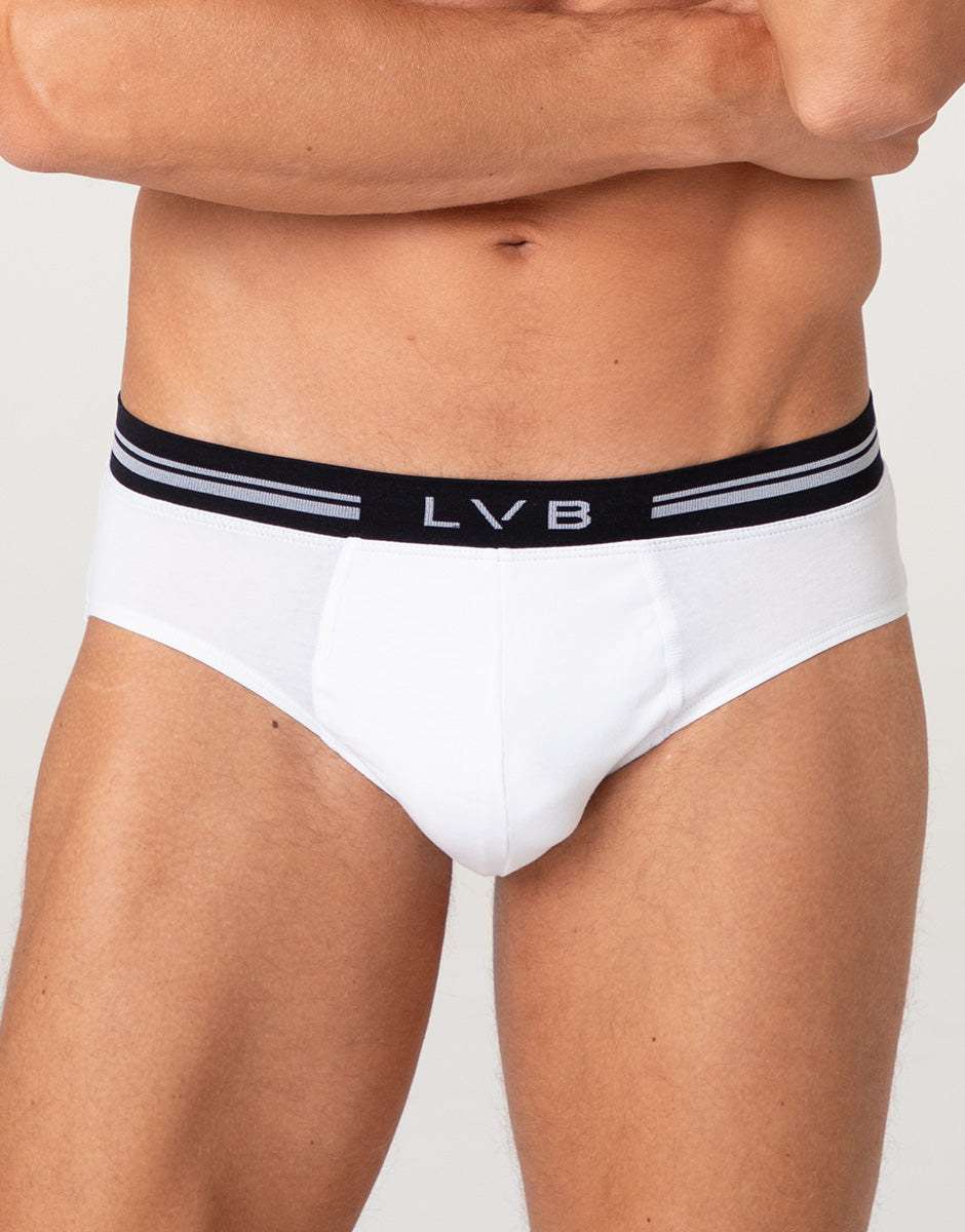 Lovable Comfort 360 Stretch Cotton slip uomo bianco cotone
