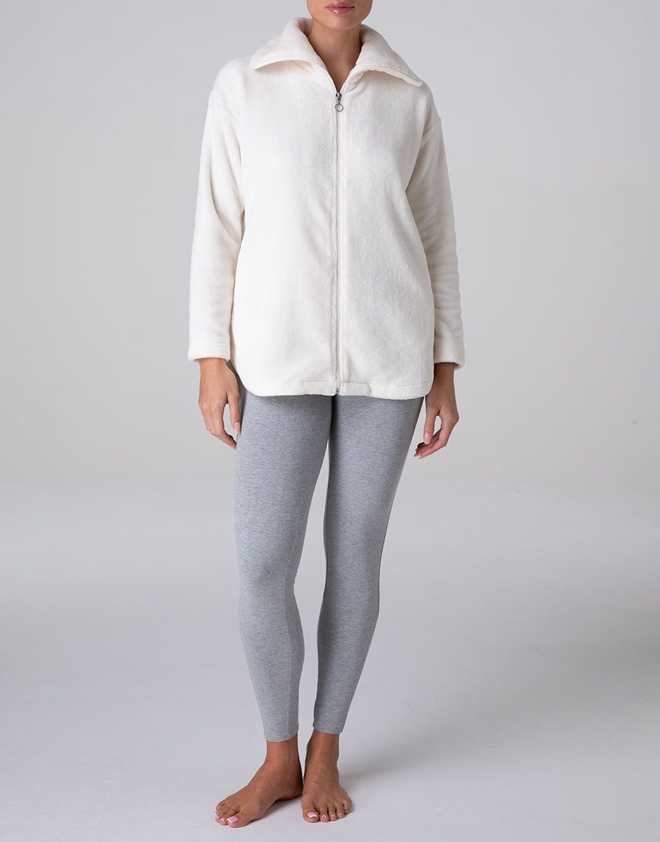 Lovable Homewear Pelliccetta Jersey Completo bianco latte