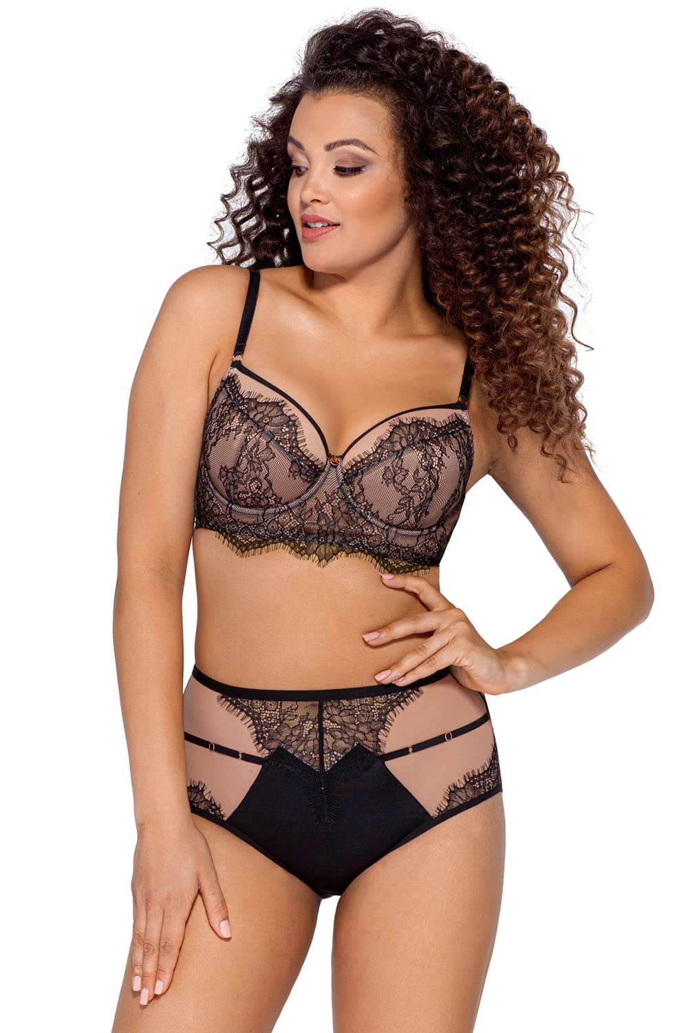 Ava 2007 Jardin reggiseno push-up 2B con pizzo
