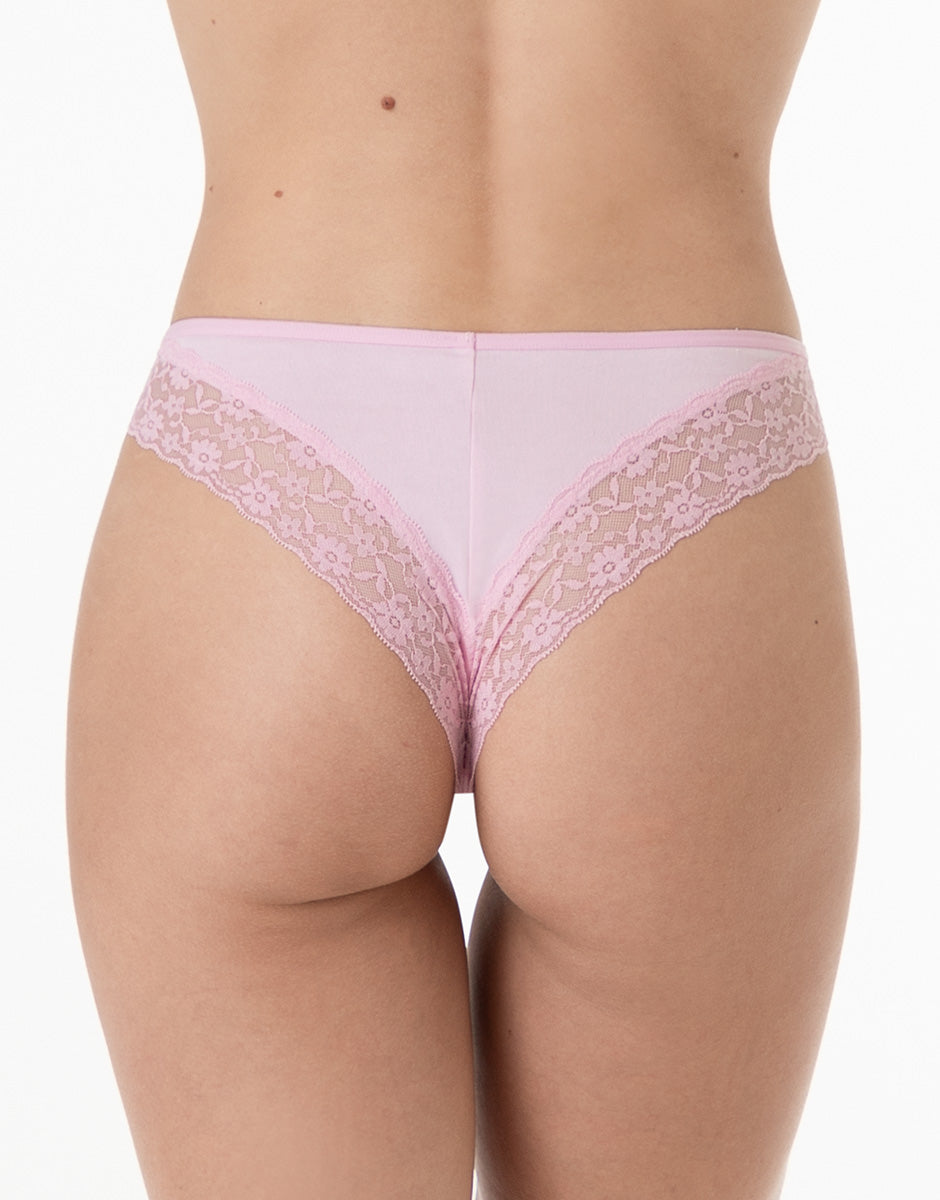 Lovable Table Panties slip brasiliano rosa confetto