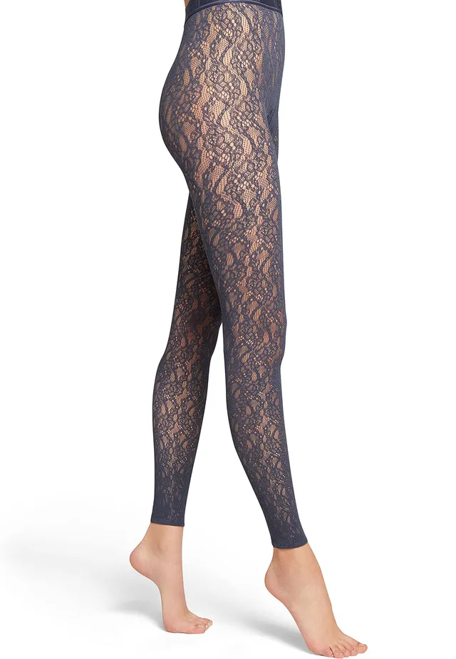 Wolford Ree Tights 19317 Leggings Indaco S