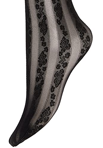 Wolford Ruth collant effetto reggicalze gessati floreali