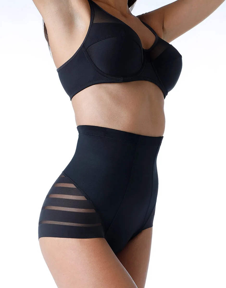 Lovable Fancy Shaping guaina vita alta nero modellante