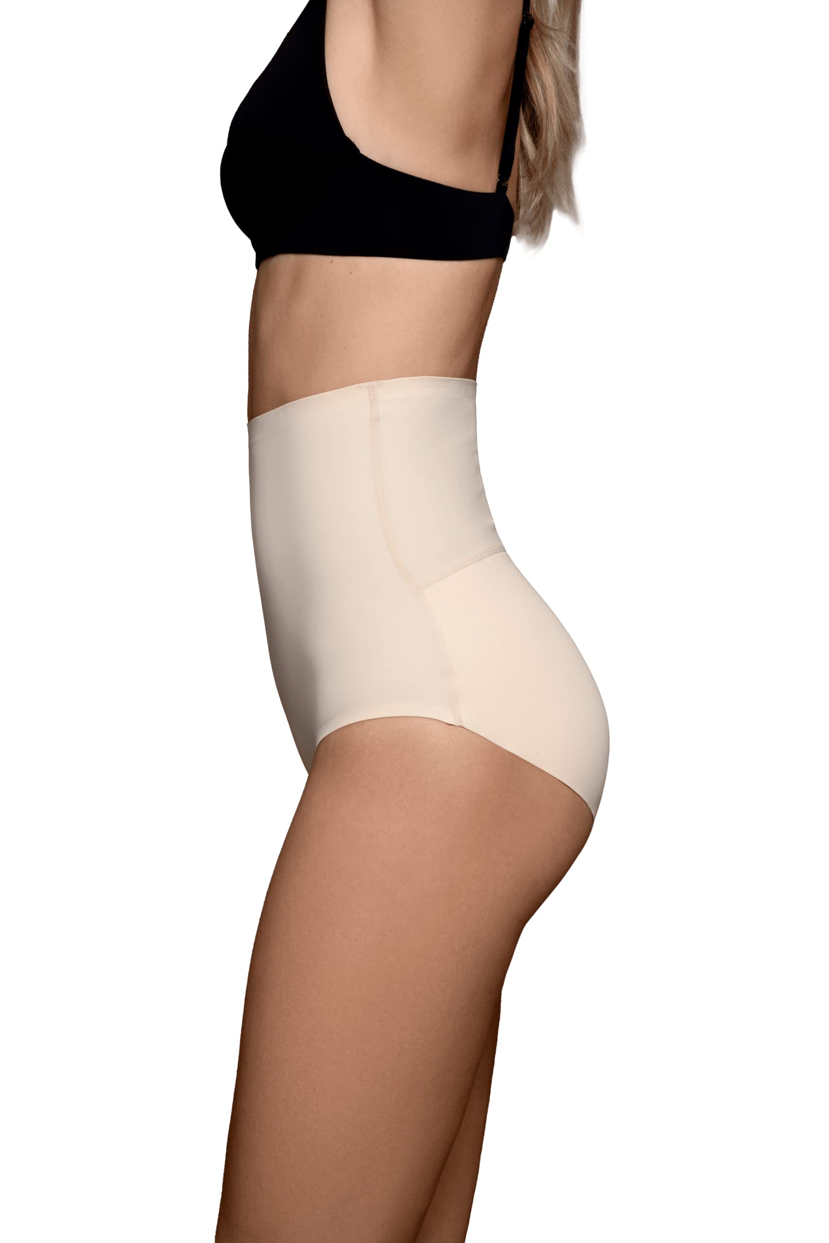 Bye Bra slip imbottito push-up vita alta taglia L controllo pancia