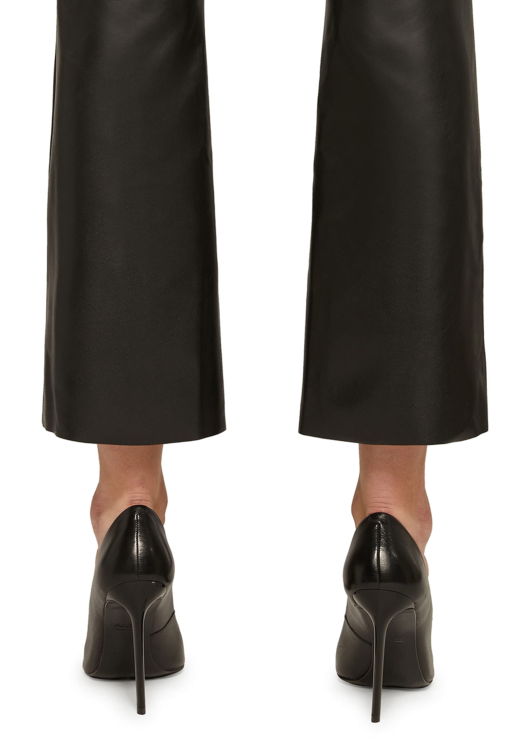 Wolford Jenna pantaloni flare pelle vegana neri