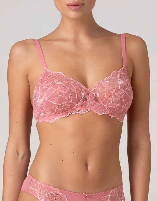 Lovable Floreal Lace reggiseno pizzo rosa pesco