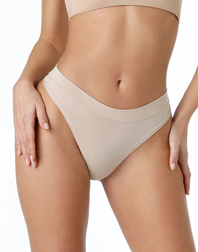 Lovable Ultrasoft Panties perizoma cotone nudo chiaro