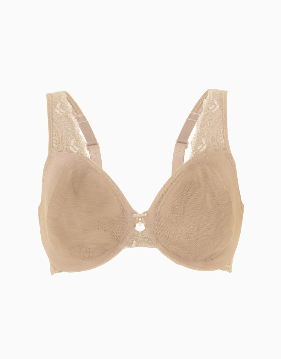 Lovable Celebrity Minimizer reggiseno pizzo microfibra skin
