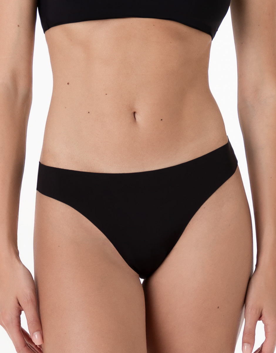 Lovable Second Skin Micro perizoma nero microfibra senza cuciture