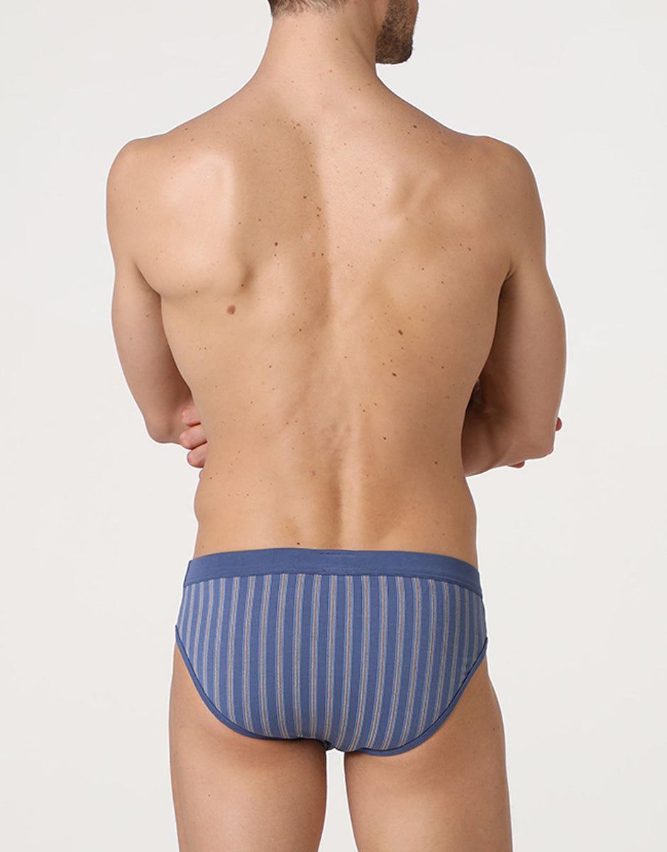 Lovable Man Casual Stretch Cotton slip avio righe cotone