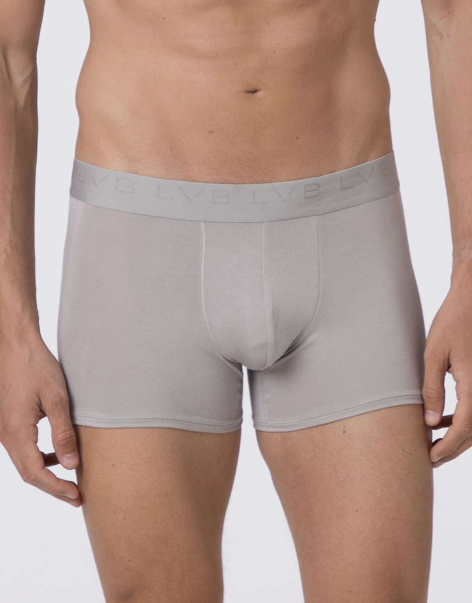 Lovable Man Ultra Stretch Modal boxer lungo grigio chiaro