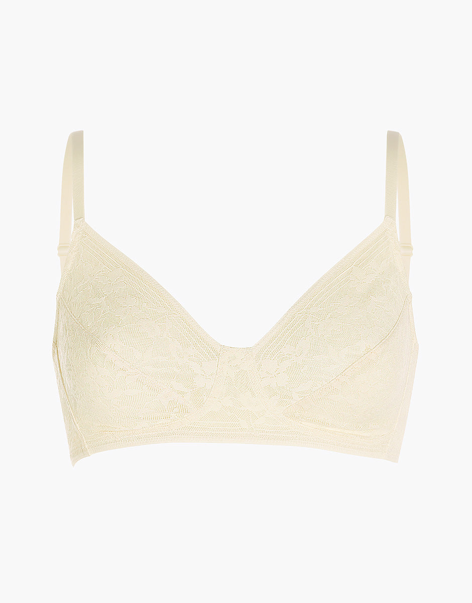 Lovable Blossom Lace reggiseno triangolo pizzo avorio