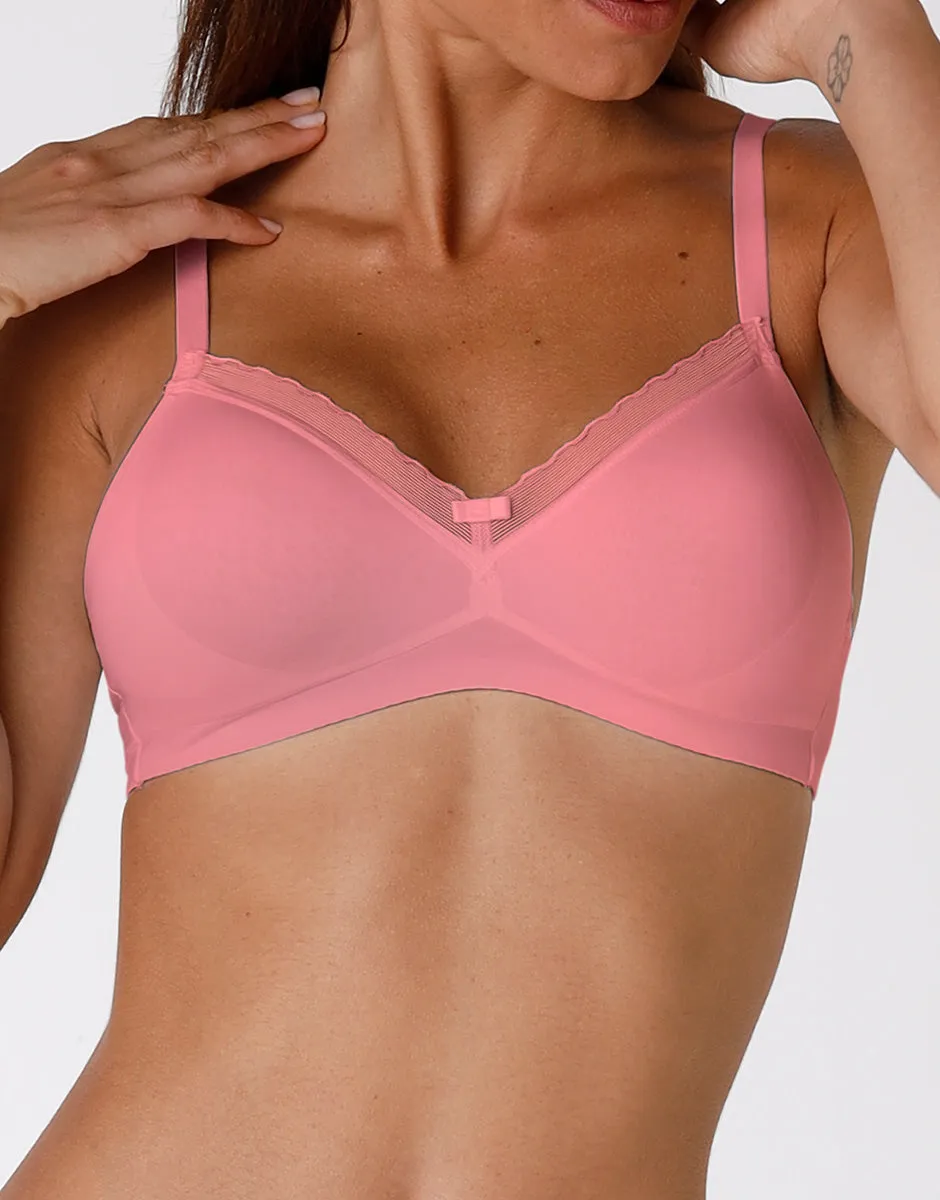 Lovable My Daily Comfort L027O reggiseno senza ferretto rosa malva