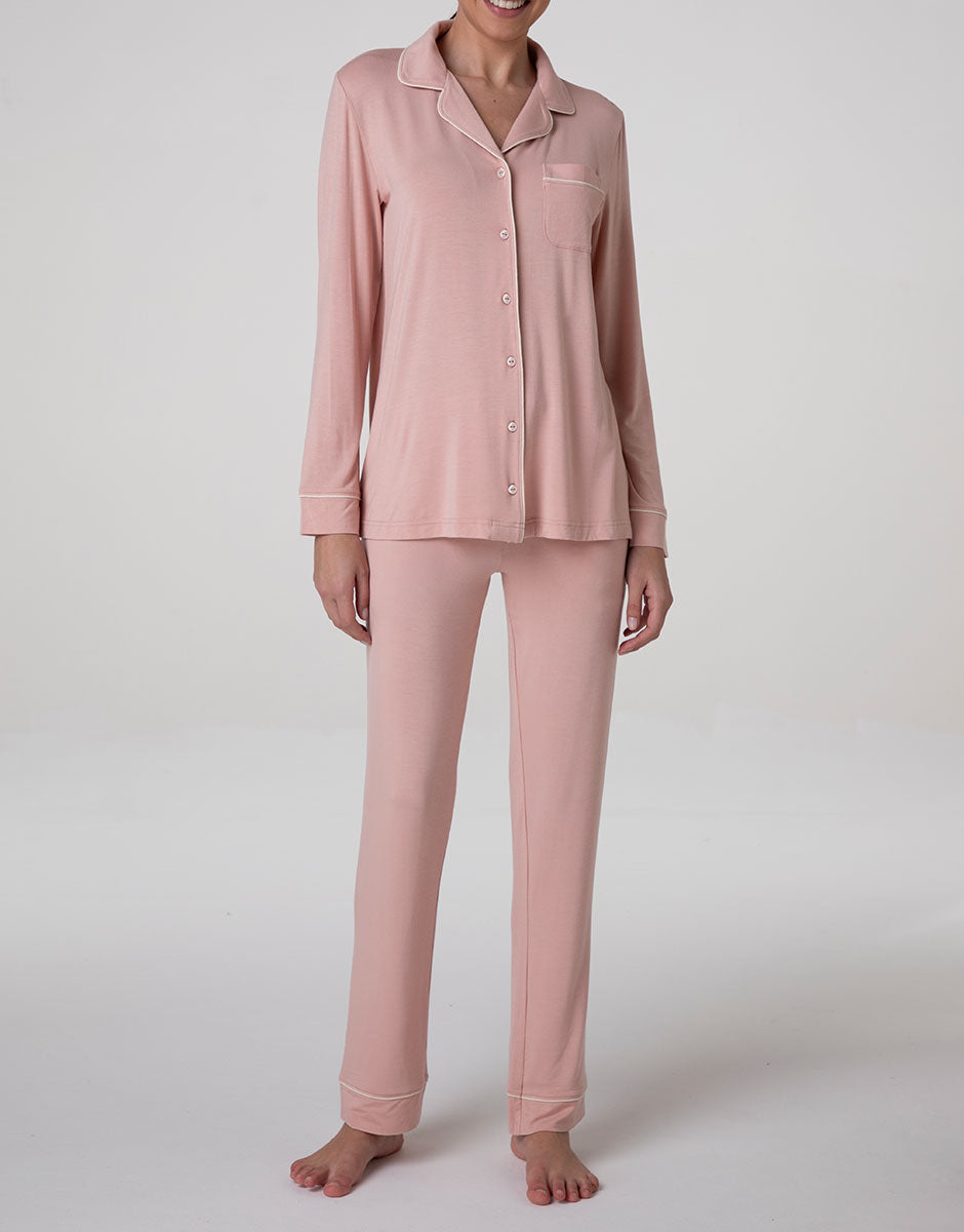 Lovable LBF3SP1-0FR pantaloni pigiama rosa blush viscosa