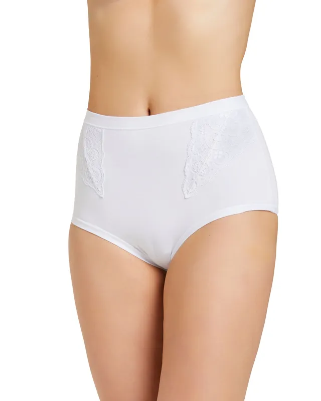 Intimami Culotte Donna Cotone Modal Pizzo 3 Pezzi