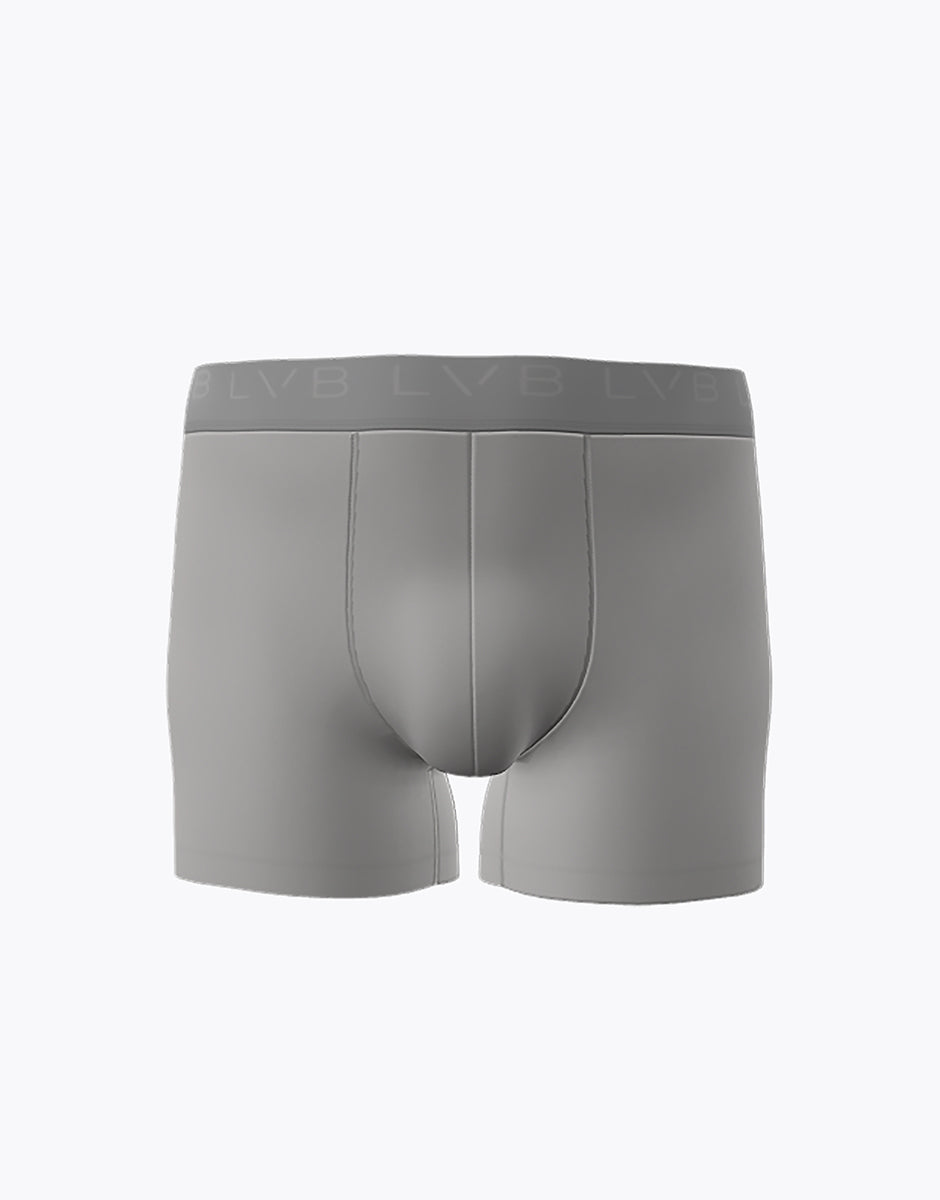 Lovable Man Ultra Stretch Modal boxer lungo grigio chiaro