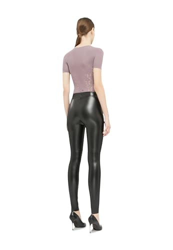 Wolford Estella leggings similpelle coprente 34W