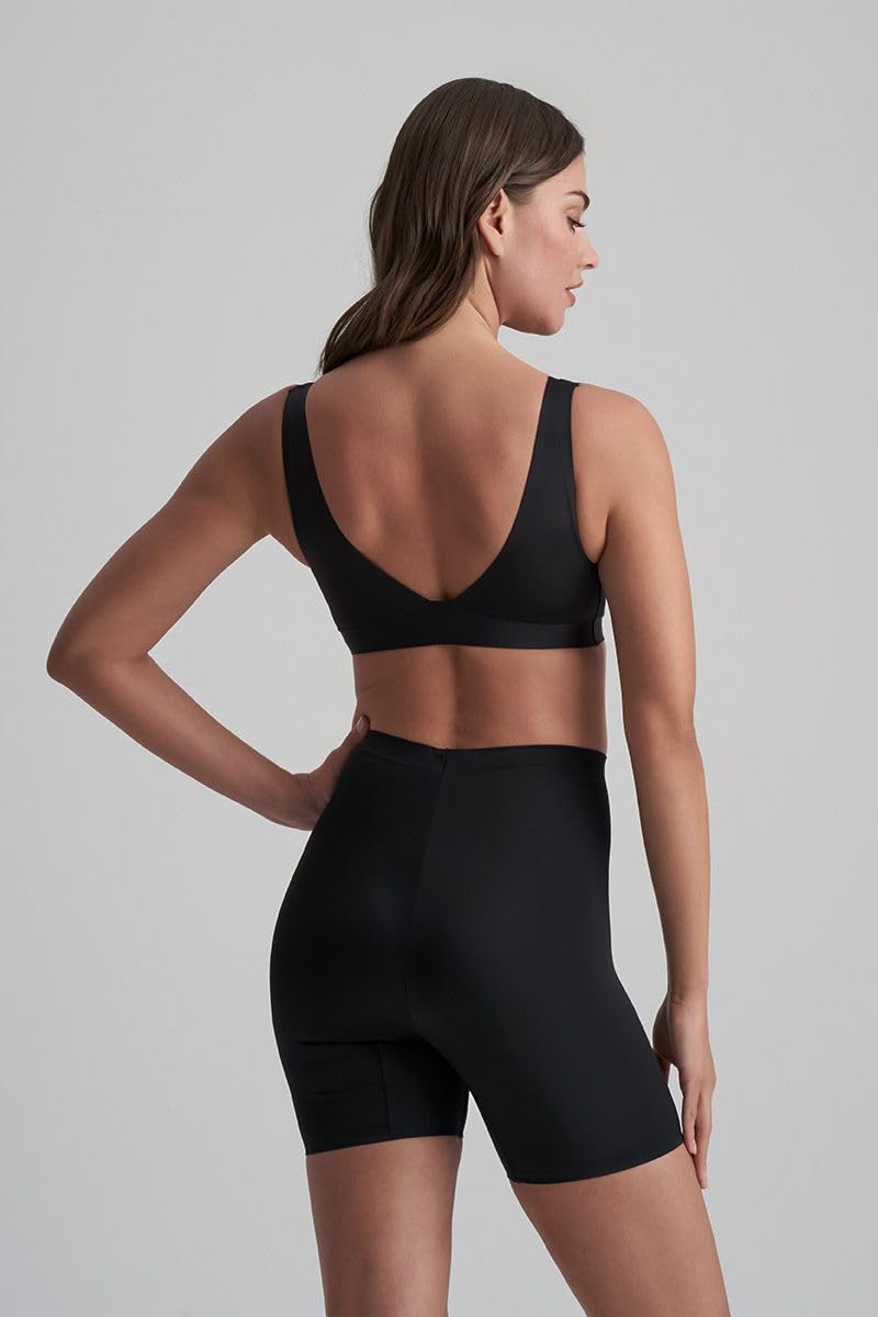 Bye Bra Invisible pantaloncini modellanti neri L anti-sfregamento
