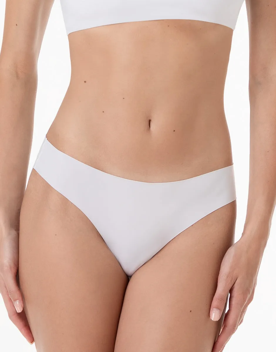Lovable Second Skin Micro Brasiliano Bianco Microfibra