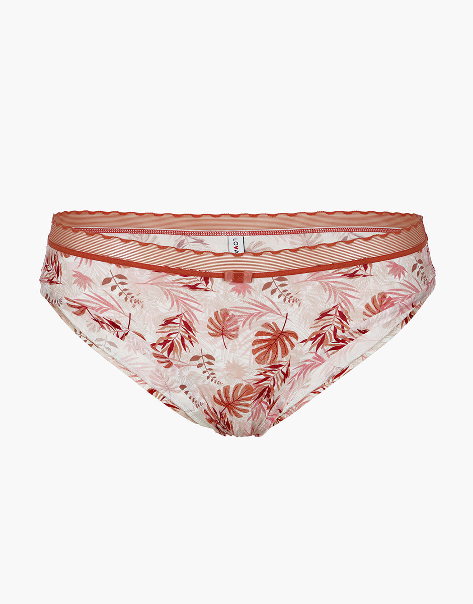 Lovable My Daily Comfort Printed slip rosa polvere microfibra