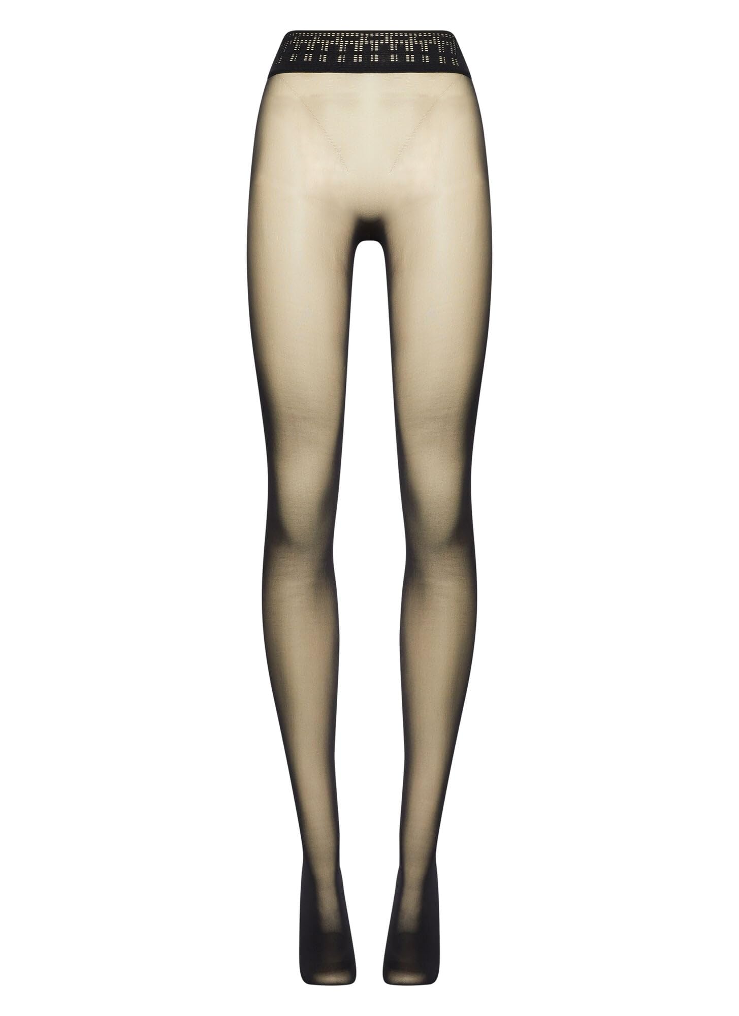 Wolford Fatal 15 collant velati neri 15 den 2 pezzi S