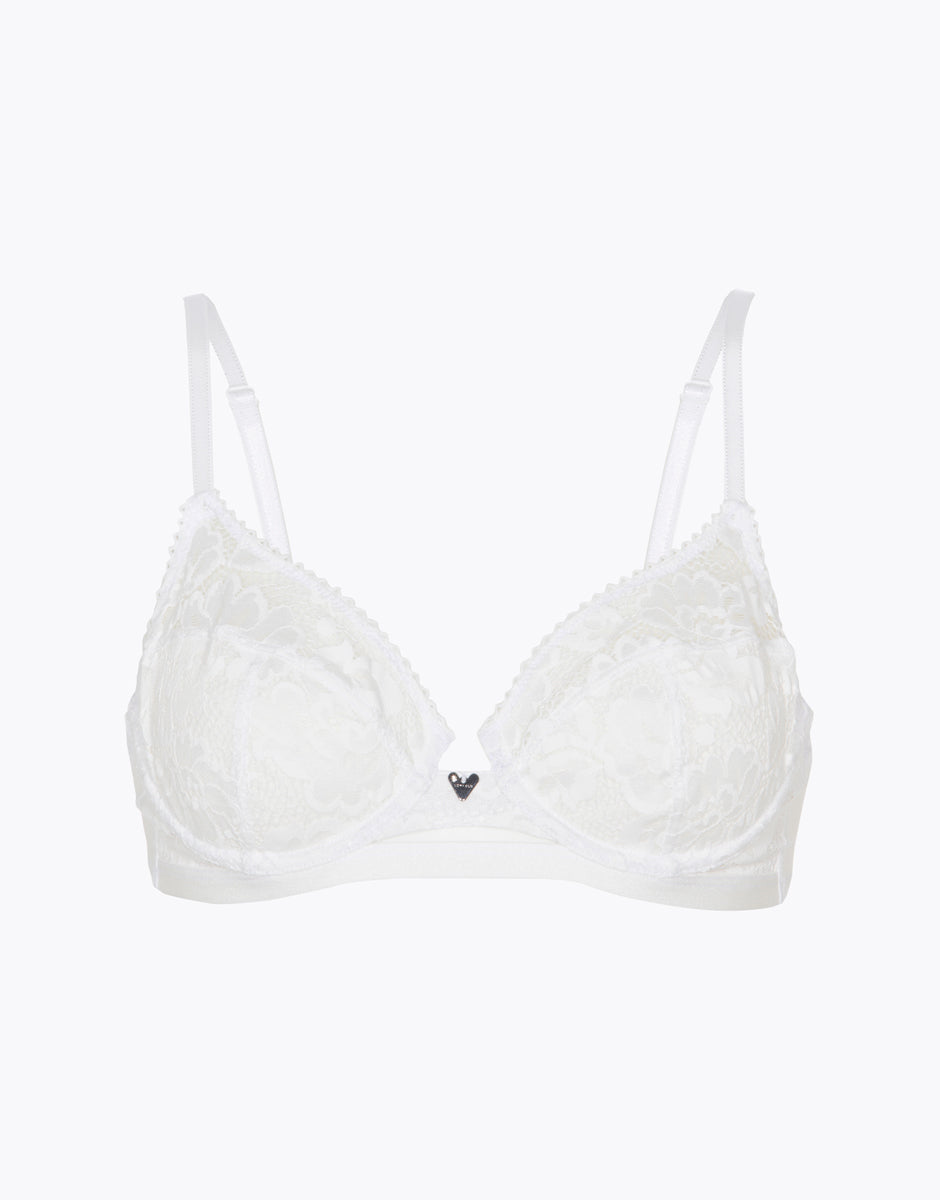 Lovable Anniversary Lace L0CCE reggiseno bianco con ferretto