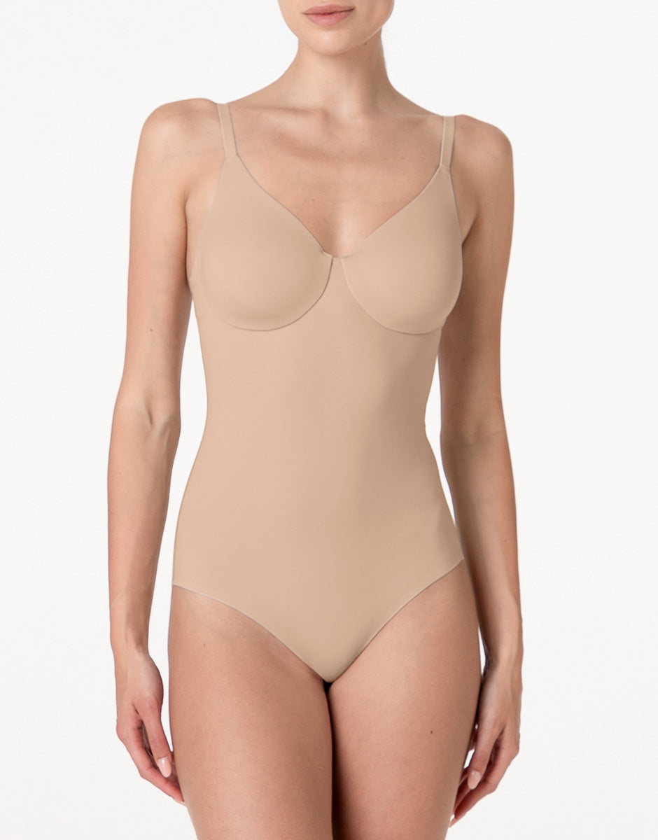 Lovable Invisible Essence Body Nudo Chiaro Microfibra Ferretto