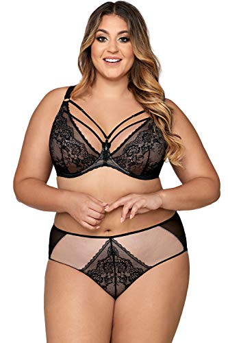 Ava 1824 Venus reggiseno non imbottito nero in pizzo
