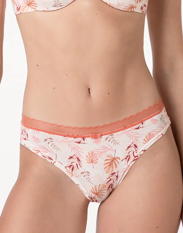 Lovable My Daily Comfort Printed slip rosa polvere microfibra