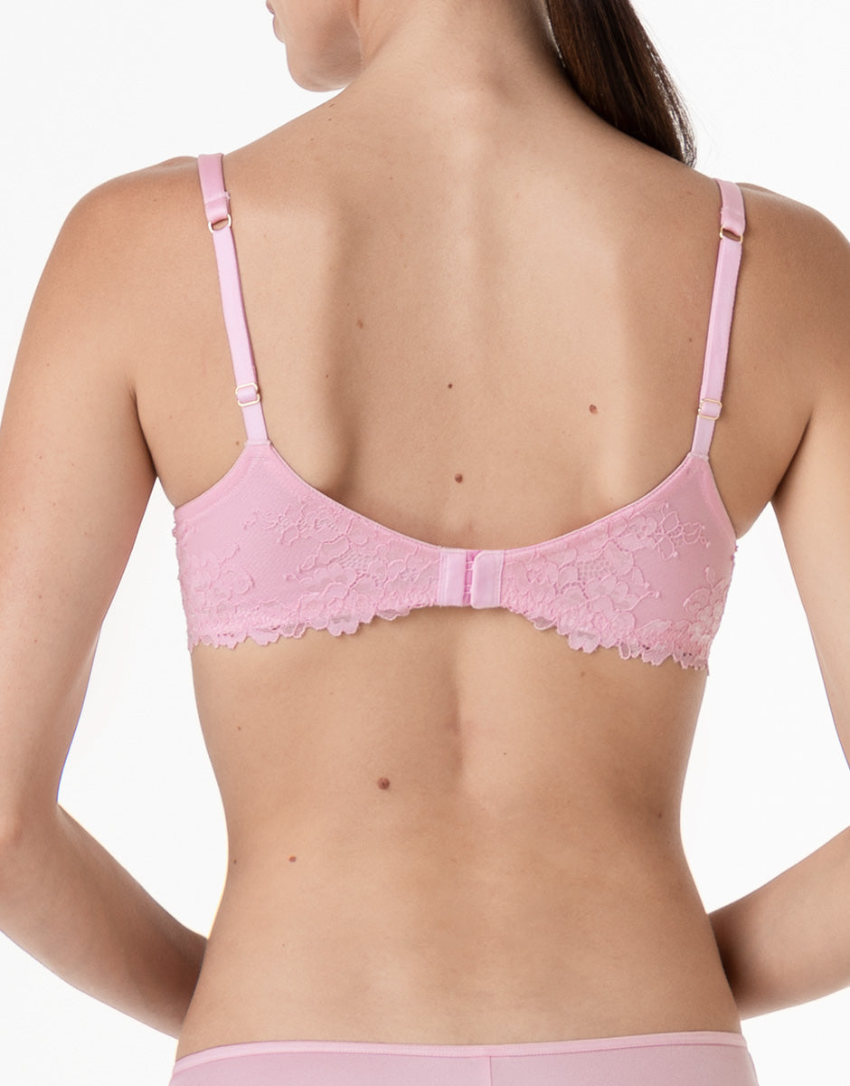 Lovable Lux Lace Balconette Reggiseno Pizzo Rosa Confetto