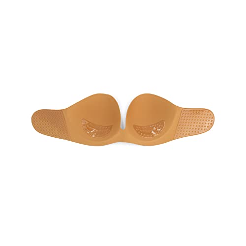 Bye Bra Gala reggiseno adesivo coppa A marrone chiaro schiena nuda