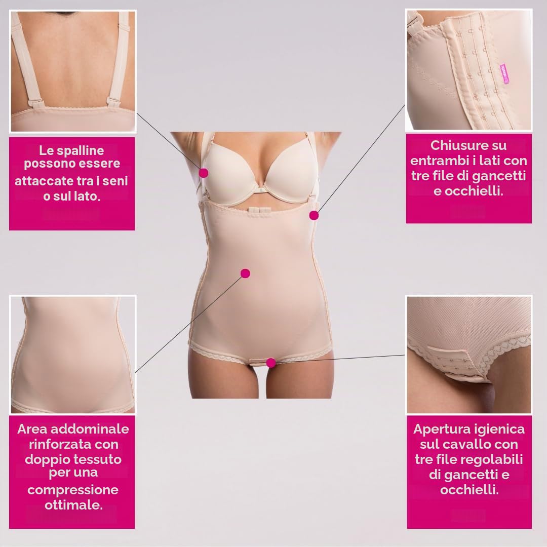 Lipoelastic VH Variant Body Compressivo Post-Operatorio