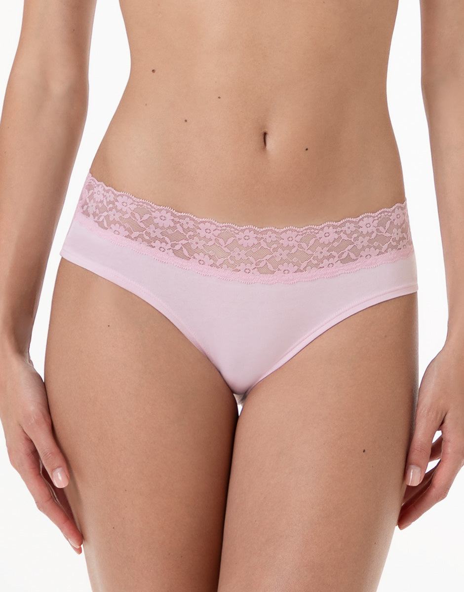 Lovable Table Panties Slip midi rosa confetto