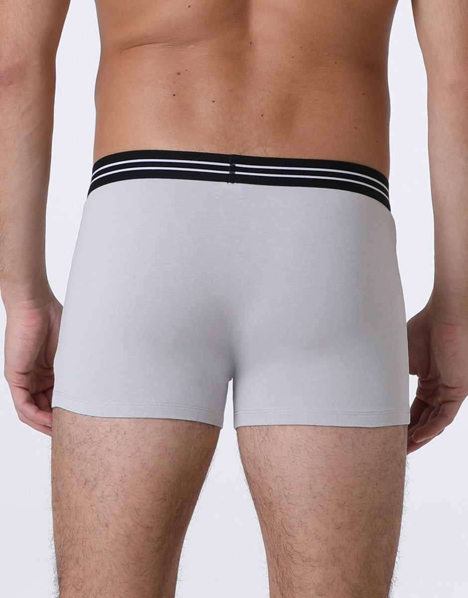 Lovable Basic Multipack boxer x2 grigio ghiaccio cotone