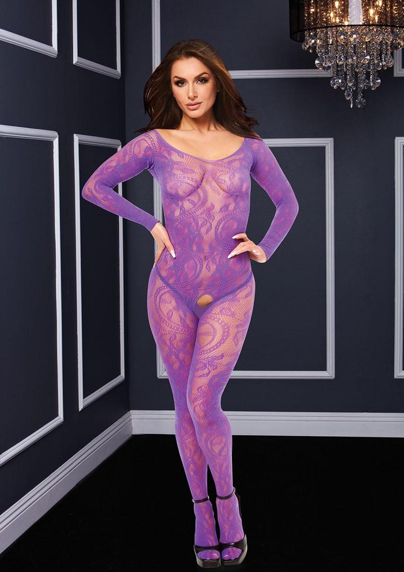 Baci White Label bodystocking senza cavallo in pizzo