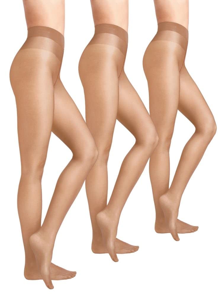 Wolford Satin Touch 20 collant 3 pezzi cosmetico S