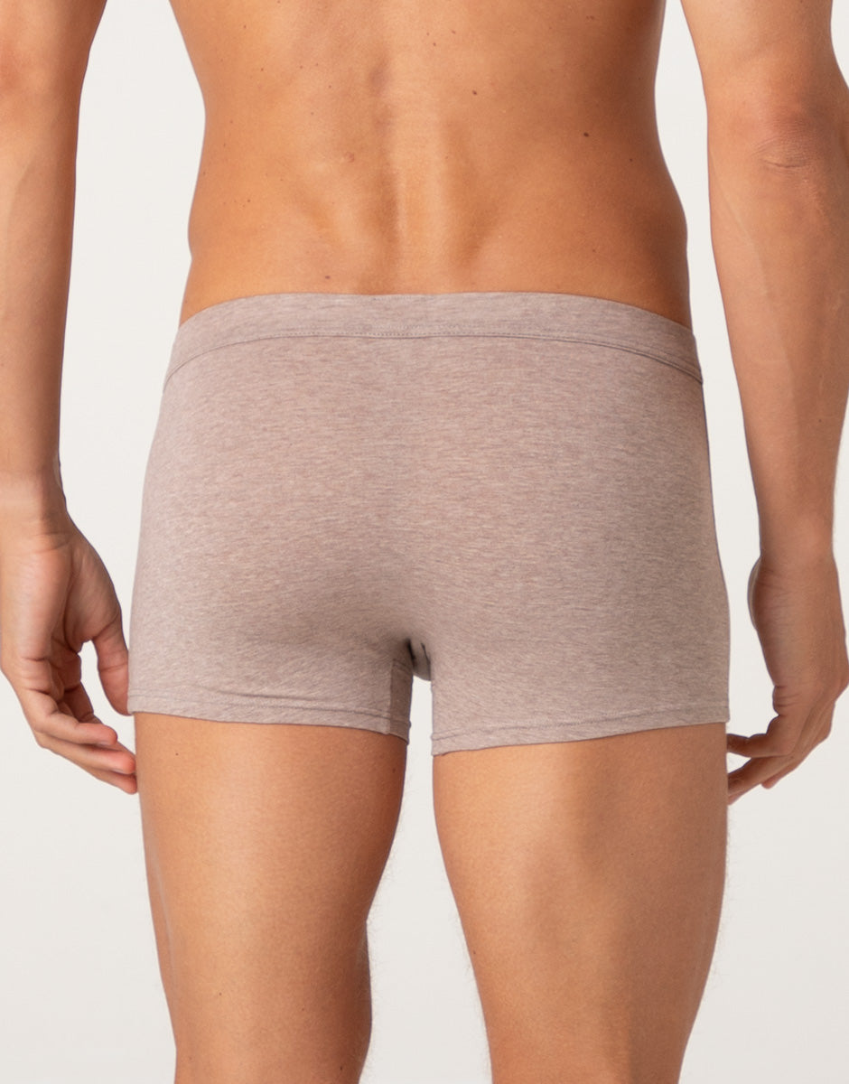 Lovable Dynamic Cotton Boxer Beige Melange cotone