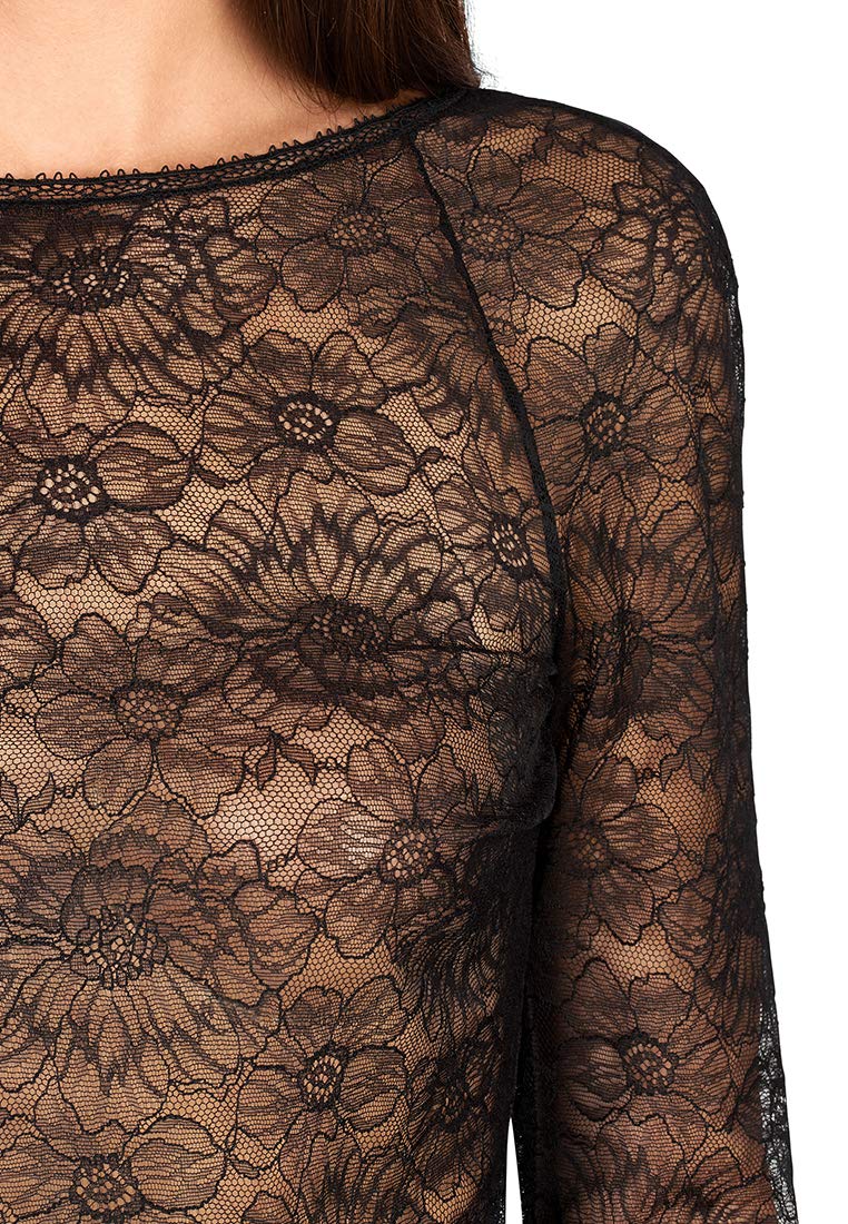 Wolford Maglione Donna Nero 44 Maniche Lunghe
