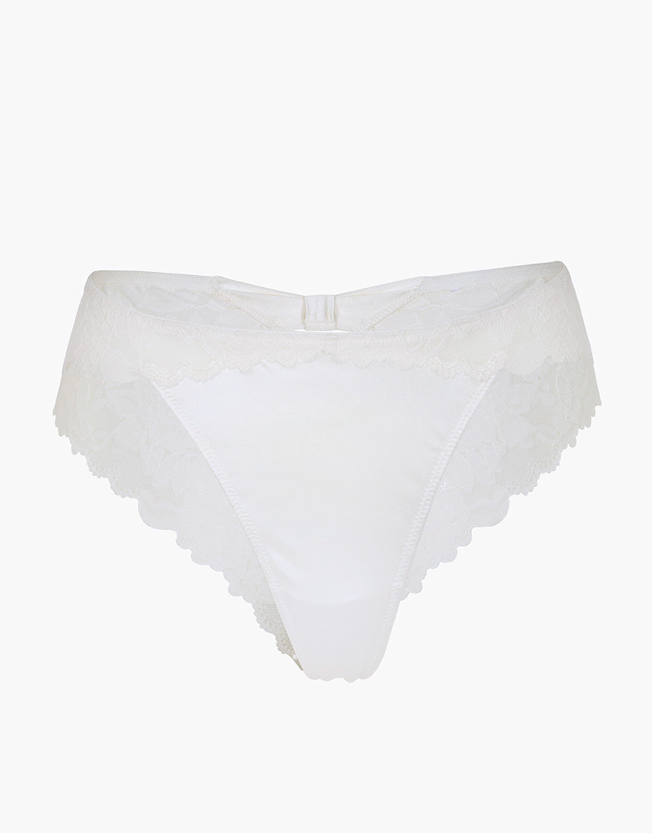 Lovable Beautiful Lace slip brasiliano bianco latte