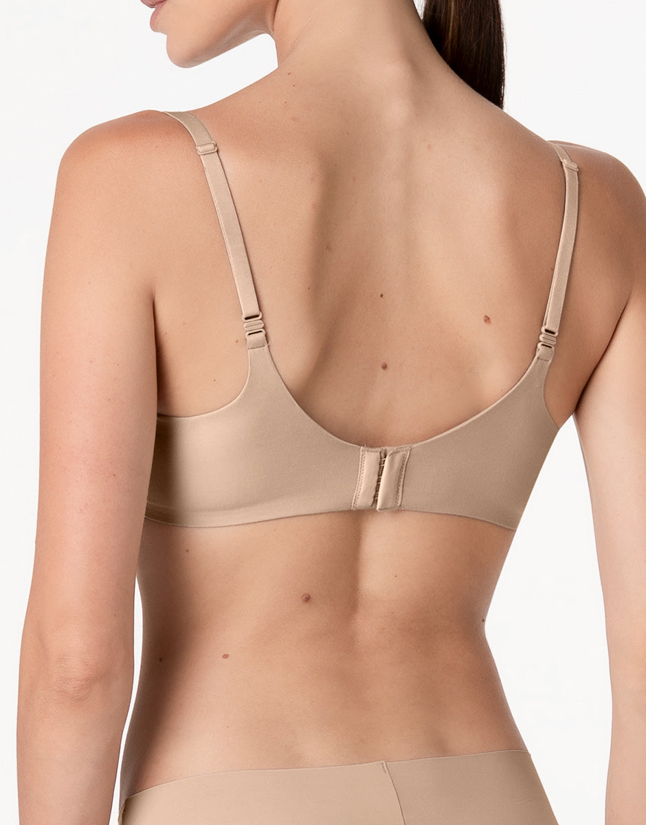Lovable Invisible Essence Ferretto Reggiseno Nudo Chiaro Microfibra