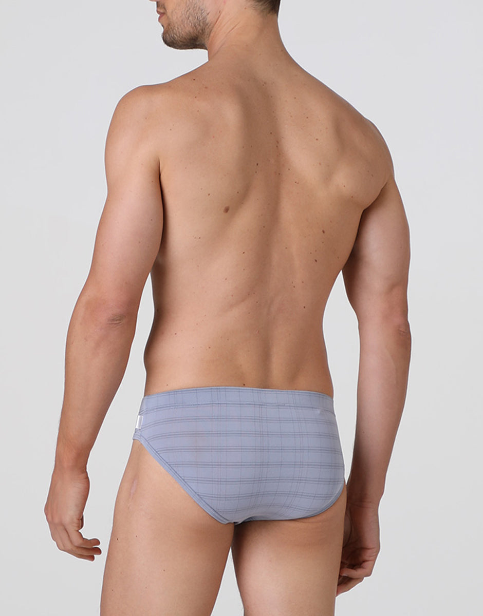 Lovable Man slip grigio chiaro micromodal classico