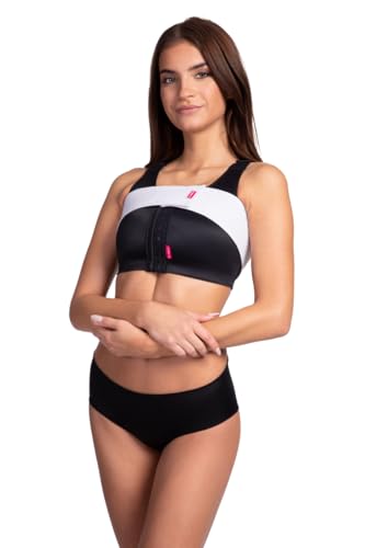 Lipoelastic SI 01 fascia seno post operatoria nero M/L stabilizzante