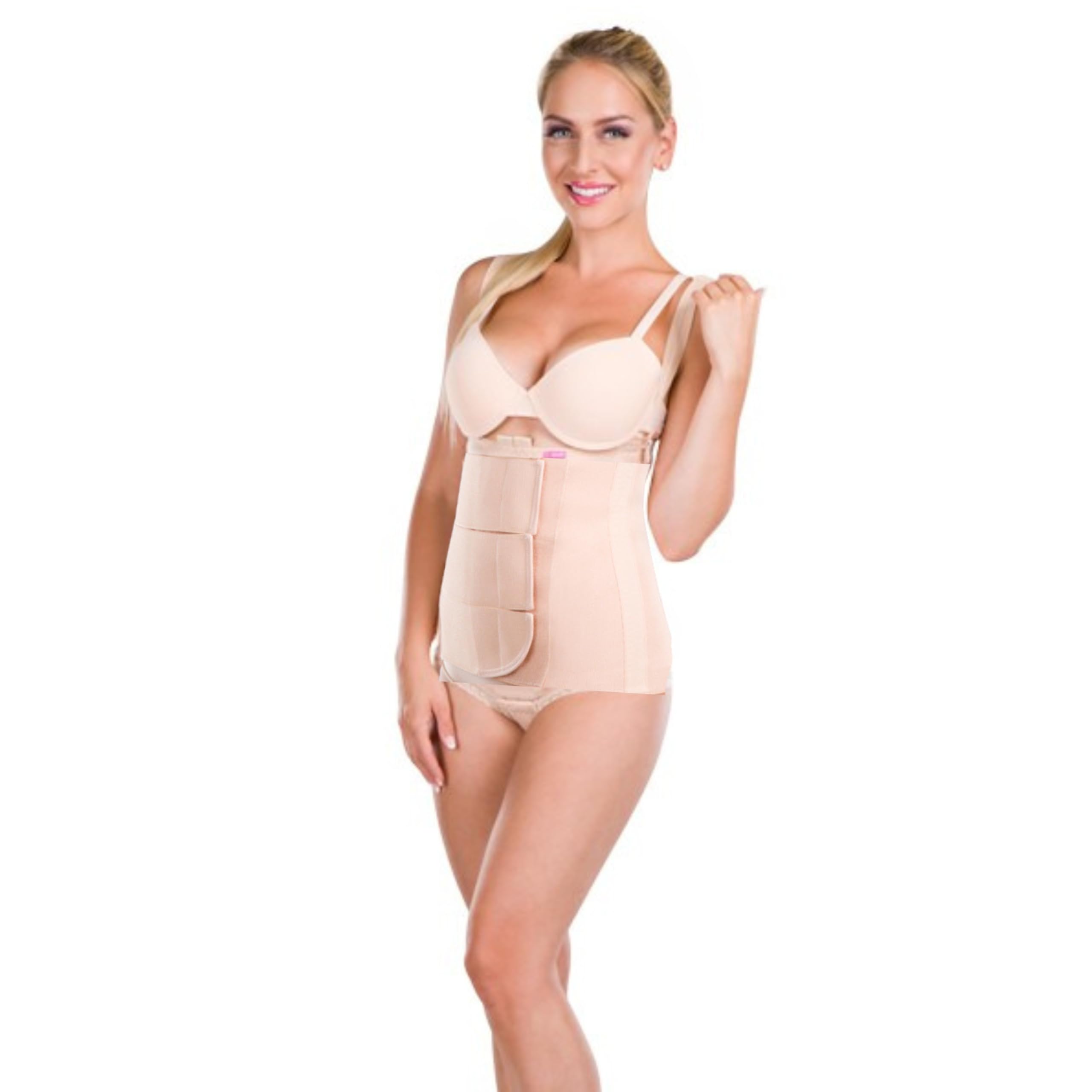 Lipoelastic KPlus 24cm Fascia addominale Nero L-XL