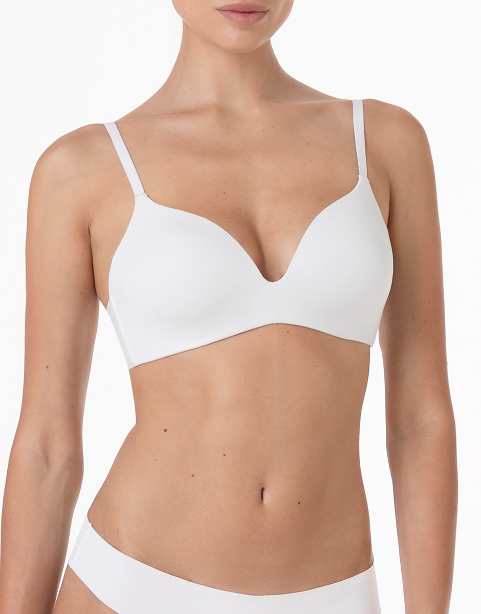 Lovable Invisible Essence reggiseno senza ferretto bianco