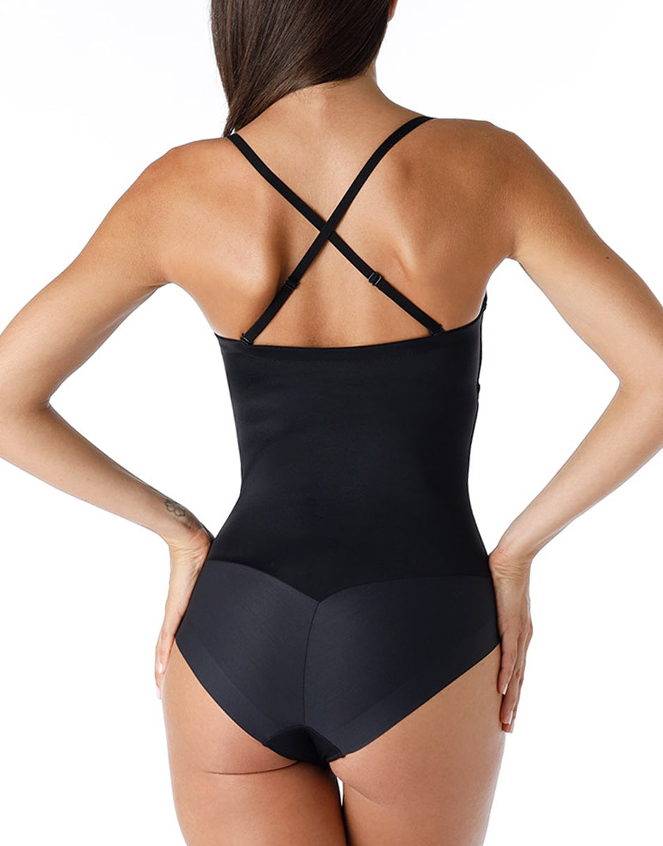 Lovable Invisible Secret body strapless microfibra nero