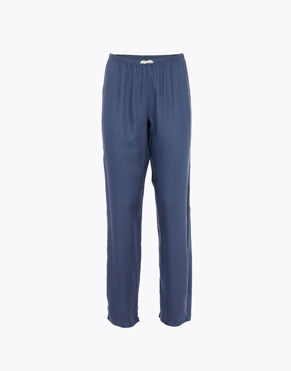Lovable LBFAVP1-267 pantaloni pigiama blu polvere twill viscosa