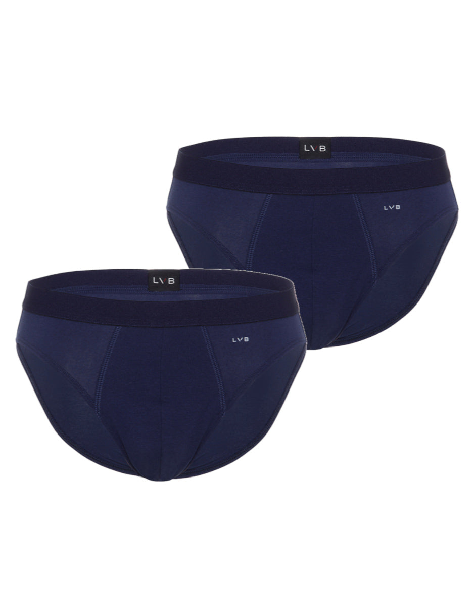 Lovable Man slip blu 2 pezzi cotone elasticizzato