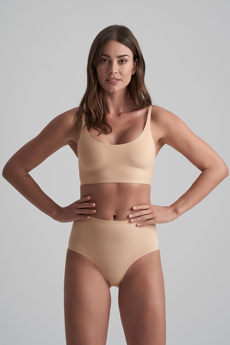Bye Bra Round Reggiseno Senza Cuciture Beige Supporto