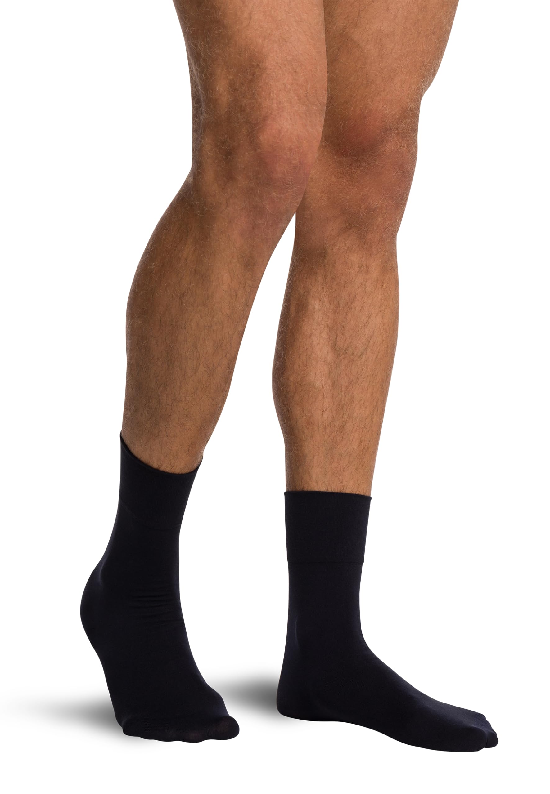Wolford Cotton Velvet calzini uomo blu 39-40 cotone