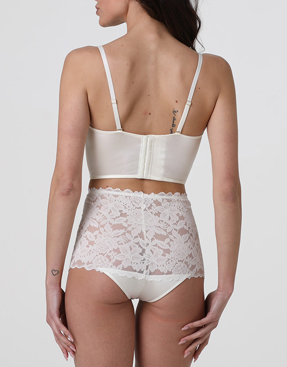 Lovable Beautiful Lace corsetto bianco latte pizzo